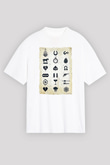 Peaky Blinders Baskılı Beyaz Unisex Oversize Tişört - Tshirt