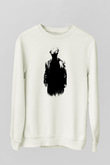 Peaky Blinders Baskılı Beyaz Unisex Sweatshirt