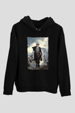 Peaky Blinders Baskılı Unisex Siyah Hoodie