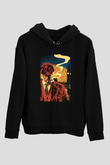 Peaky Blinders Baskılı Unisex Siyah Hoodie