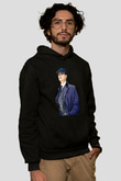 Peaky Blinders Baskılı Unisex Siyah Hoodie