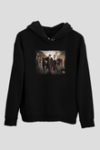 Peaky Blinders Baskılı Unisex Siyah Hoodie