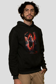 Peaky Blinders Baskılı Unisex Siyah Hoodie
