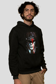 Peaky Blinders Baskılı Unisex Siyah Hoodie