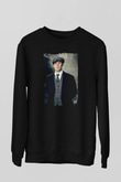 Peaky Blinders Baskılı Unisex Siyah Sweatshirt
