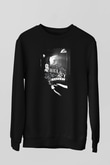 Peaky Blinders Baskılı Unisex Siyah Sweatshirt