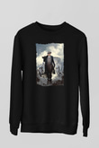Peaky Blinders Baskılı Unisex Siyah Sweatshirt