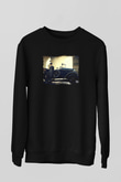 Peaky Blinders Baskılı Unisex Siyah Sweatshirt