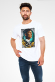 Peaky Blinders Unisex Baskılı Beyaz Tişört - Tshirt