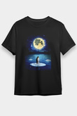 Penguen Siyah Unisex Tişört T-Shirt - TişörtFabrikası