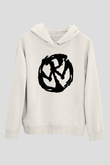 Pennywise Beyaz Unisex Kapşonlu Sweatshirt