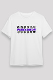 Pentathlon Baskılı Unisex Beyaz Tişört - Tshirt