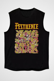 Pestilence Baskılı Unisex Siyah Kolsuz Tişört - Tshirt