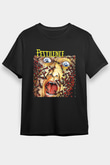 Pestilence Baskılı Unisex Siyah Tişört - Tshirt