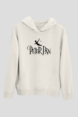 Peter Pan Beyaz Unisex Hoodie