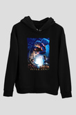 Peter Pan Siyah Unisex Hoodie