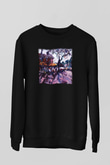 Peyzaj Siyah Unisex Sweatshirt
