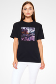 Peyzaj Siyah Unisex Tişört T-Shirt - TişörtFabrikası