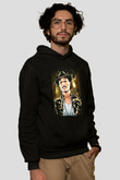 Pharrel Williams Siyah Unisex Kapüşonlu Sweatshirt