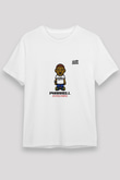 Pharrell Williams Baskılı Unisex Beyaz Tişört