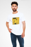 Pharrell Williams Baskılı Unisex Beyaz Tişört