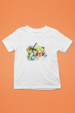 Pink Floyd Baskılı Beyaz Unisex Çocuk Tişört