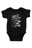 Pink Floyd Baskılı Siyah Bebek Body - Zıbın