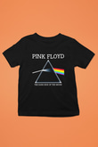 Pink Floyd Baskılı Siyah Unisex Çocuk Tişört