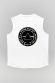 Pink Floyd Beyaz Unisex Kolsuz Tişört