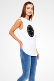 Pink Floyd Beyaz Unisex Kolsuz Tişört