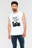 Pink Floyd Beyaz Unisex Kolsuz Tişört