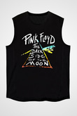 Pink Floyd Siyah Unisex Kolsuz Tişört