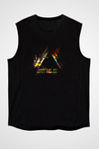 Pink Floyd Siyah Unisex Kolsuz Tişört