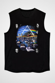 Pink Floyd Siyah Unisex Kolsuz Tişört