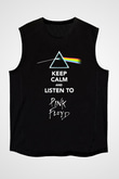 Pink Floyd Siyah Unisex Kolsuz Tişört