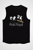 Pink Floyd Siyah Unisex Kolsuz Tişört