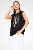 Pink Floyd Siyah Unisex Kolsuz Tişört