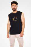 Pink Floyd Siyah Unisex Kolsuz Tişört