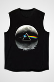 Pink Floyd Siyah Unisex Kolsuz Tişört