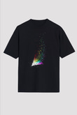 Pink Floyd Siyah Unisex Oversize Tişört T-Shirt