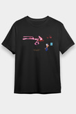 Pink Panther Siyah Unisex Tişört