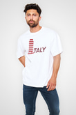 Pisa Kulesi Beyaz Unisex Tişört T-Shirt - TişörtFabrikası