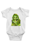 Pj Harvey Baskılı Beyaz Unisex Bebek Body - Zıbın
