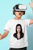 Pj Harvey Baskılı Beyaz Unisex Beyaz Çocuk Tişört - Tshirt
