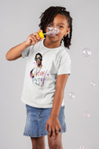 Playboi Carti Baskılı Beyaz Unisex Beyaz Çocuk Tişört - Tshirt