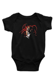 Playboi Carti Baskılı Unisex Siyah Bebek Body - Zıbın