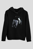 Poker Siyah Unisex Hoodie