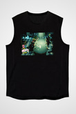 Poker Siyah Unisex Kolsuz Tişört
