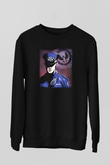 Polis Siyah Unisex Sweatshirt
