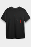 Pong Siyah Unisex Tişört